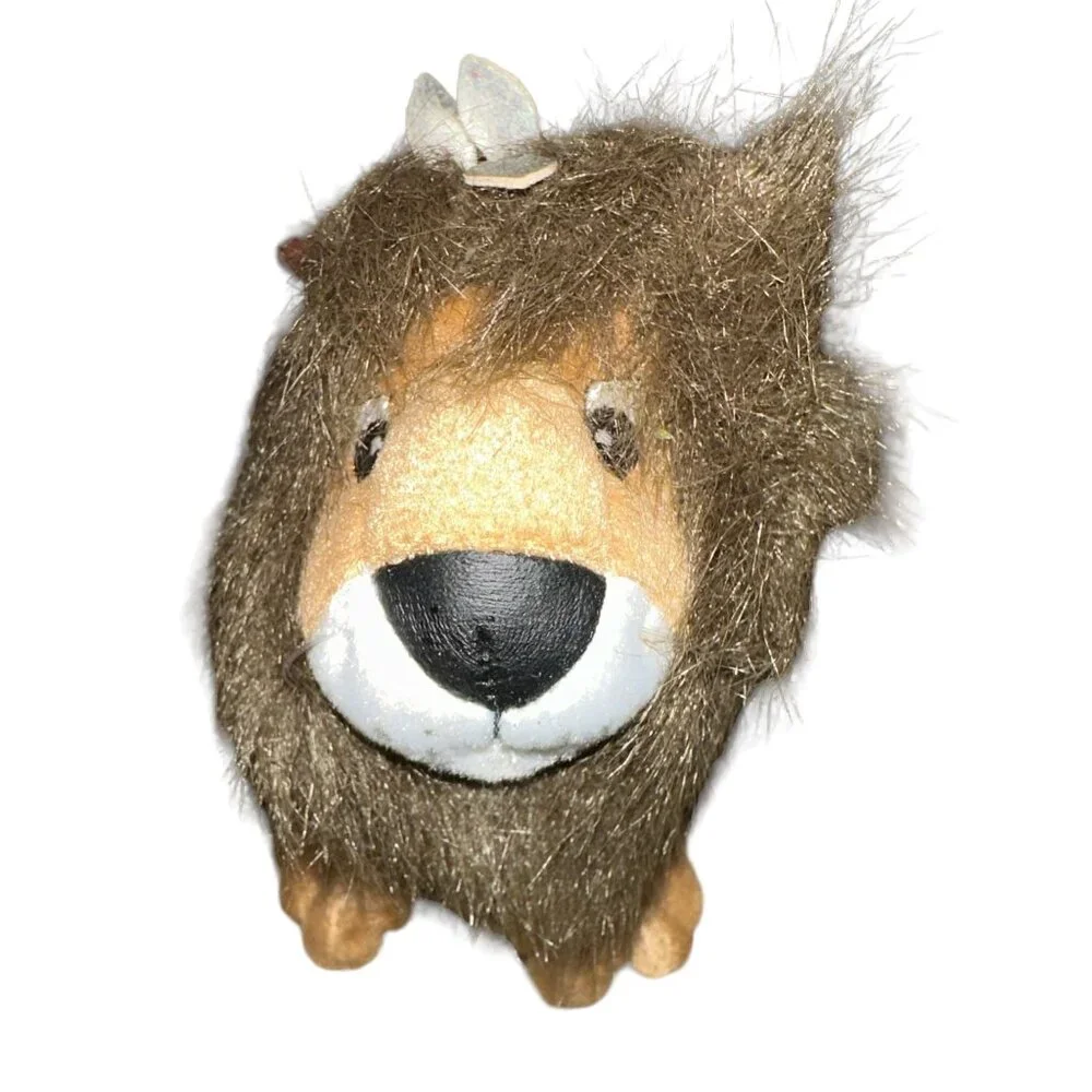 Vintage Rudolph and the Island of Misfit Toys King Moonracer Lion Stuffed Plush - Picture 2 of 6